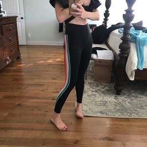 IVL collective rainbow leggings